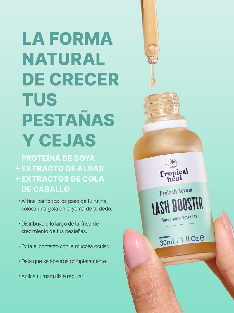 Serum alargador de pestañas y cejas con activos naturales