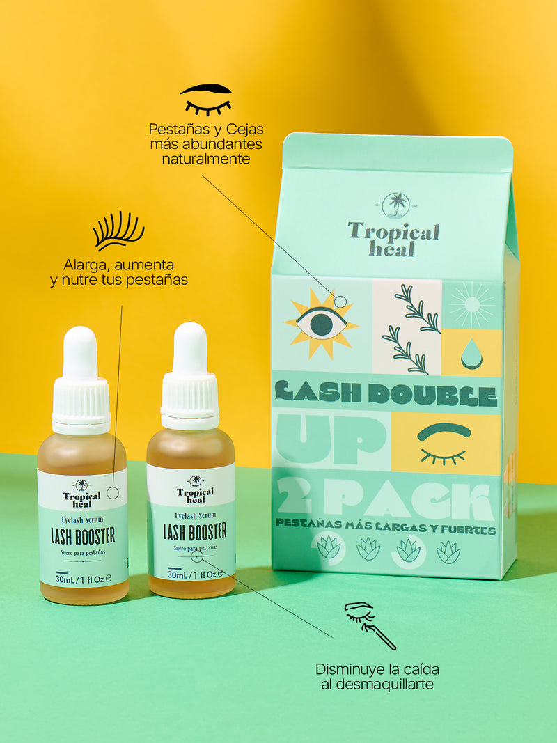 Serum alargador de pestañas y cejas 2 pack