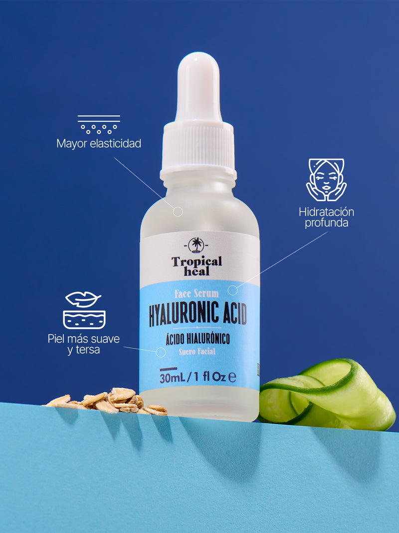 Serum facial con Ácido Hialurónico de hidratación profunda para todo tipo de piel