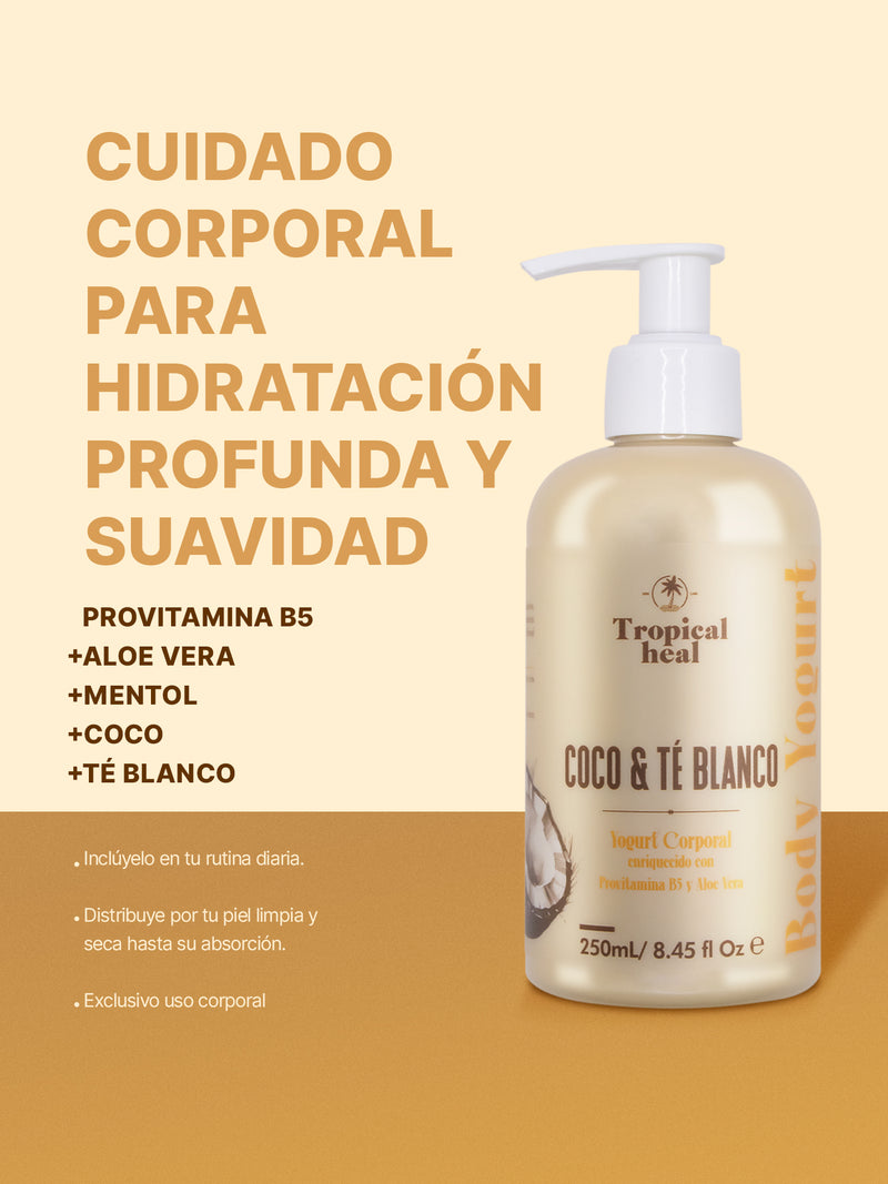 Yogurt corporal hidratante enriquecido con provitamina B5