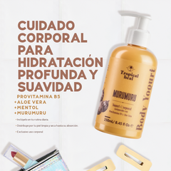 Body Yogurt MuruMuru - Yogurt corporal hidratante enriquecido con provitamina B5