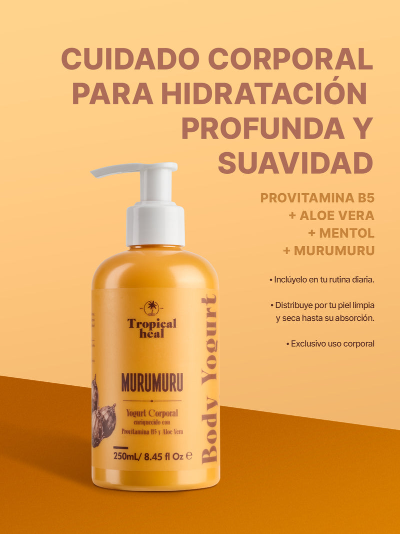 Yogurt corporal hidratante enriquecido con provitamina B5