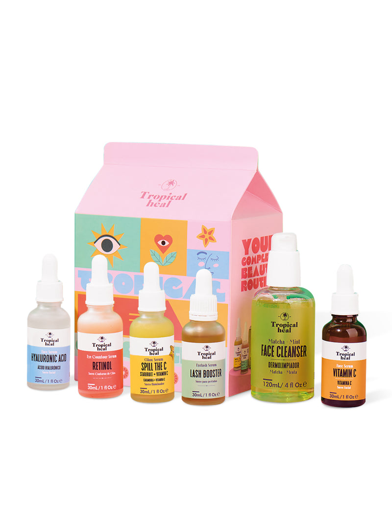 Colección completa de cuidado facial
