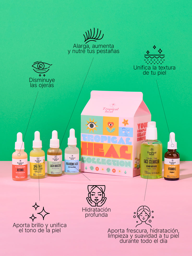 Colección completa de cuidado facial