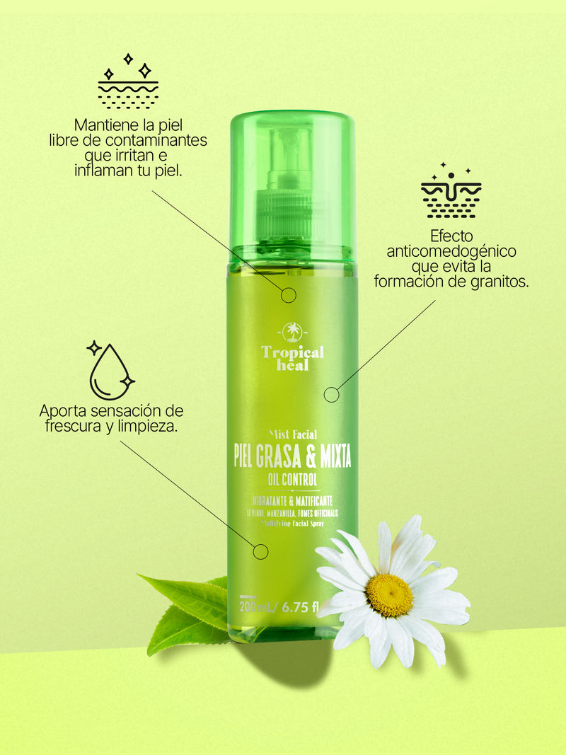 Mist Facial para Piel Grasa